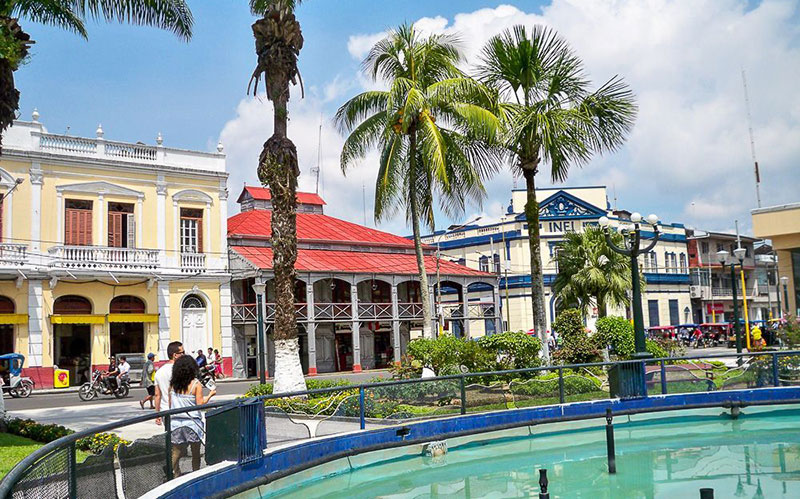 La ciudad de Iquitos en Loreto