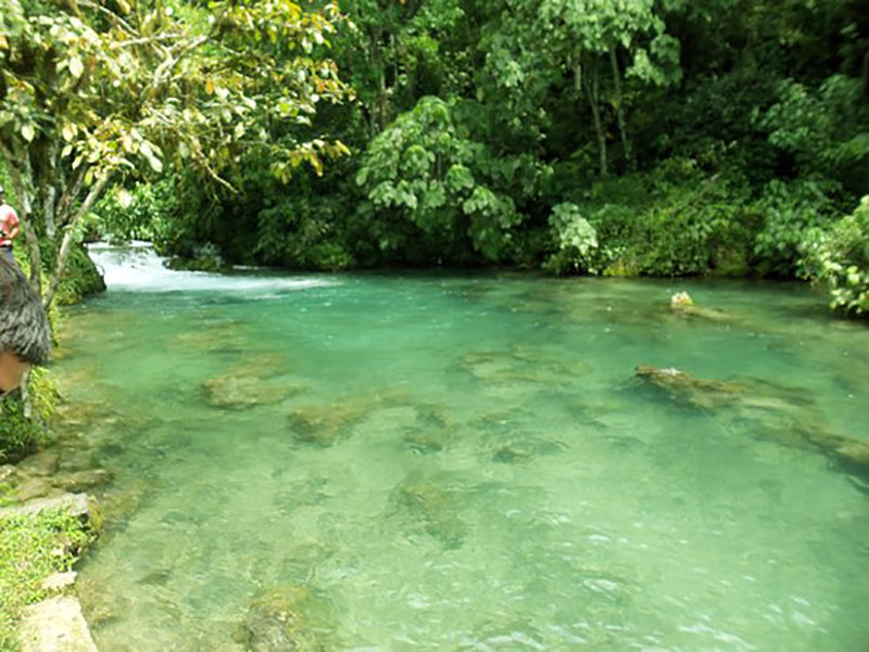 Naciente del Río Tio Yacu en Rioja