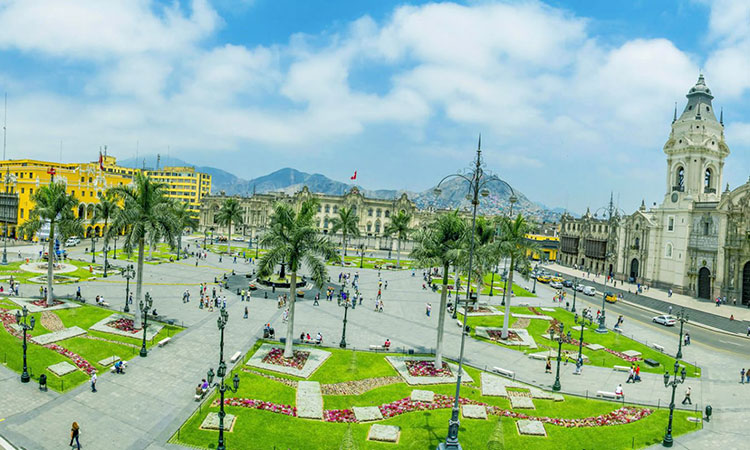 Plaza mayor de Lima