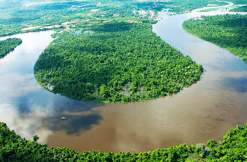 río Amazonas en loreto 